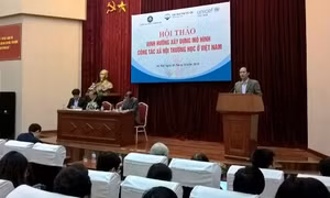 Vẫn thiếu mô hình công tác xã hội trường học ở Việt Nam