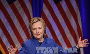 Bà Clinton đã hơn ông Trump 2,7 triệu phiếu phổ thông