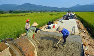 Xã đạo Việt Tiến xây dựng nông thôn mới 