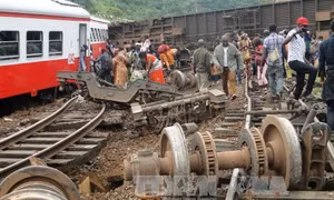 Cameroon: Tàu trật đường ray, 650 người thương vong