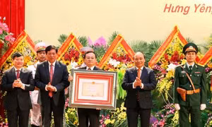 Thủ tướng dự lễ kỷ niệm 185 năm thành lập tỉnh Hưng Yên