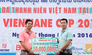 Tuổi trẻ Việt Nam tại Lào phát huy truyền thống tương thân tương ái 
