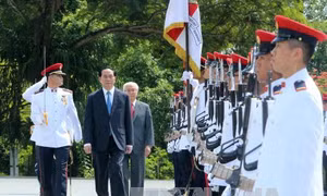 Tuyên bố báo chí Việt Nam - Singapore 