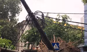 Mất điện nhiều khu vực Thủ đô 