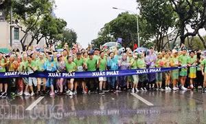 Tưng bừng “Ngày chạy vì cuộc sống xanh - sạch - đẹp”