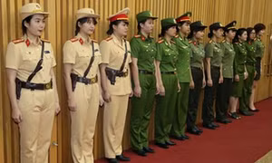 Quy định mới về Công an hiệu, phù hiệu Công an nhân dân 