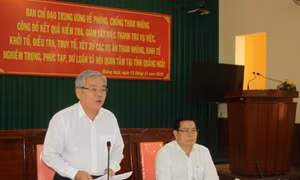 Nâng cao hiệu quả phát hiện, xử lý vụ việc, vụ án tham nhũng