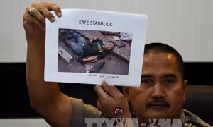 Công bố danh tính 5 nghi phạm đánh bom Jakarta