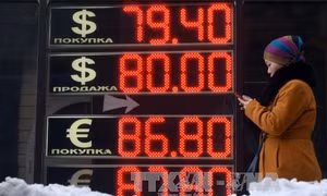 GDP Nga giảm 3,7% trong năm 2015 