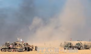 Quân chính phủ Iraq giao tranh ác liệt với IS tại Mosul
