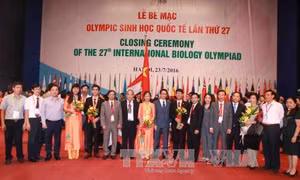 Bế mạc Olympic Sinh học quốc tế 2016