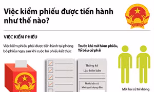Việc kiểm phiếu được tiến hành như thế nào?