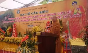 Đại lễ cầu siêu tưởng niệm anh linh các anh hùng liệt sỹ 