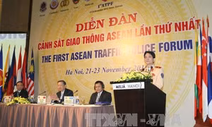  Bế mạc diễn đàn Cảnh sát giao thông ASEAN lần thứ nhất 