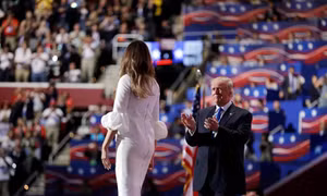 Bài phát biểu của bà Trump ra đời như thế nào?