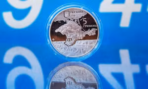 Ukraine phát hành đồng xu "Crimea ra đi"