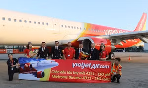 Vietjet đón tàu bay A321 mới 