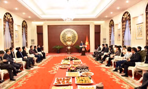 Đại sứ quán Việt Nam tại Trung Quốc gặp gỡ các cơ quan báo chí sở tại