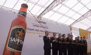Tập đoàn bia Sapporo mở rộng hoạt động tại Việt Nam