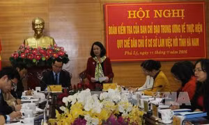 Đẩy mạnh thực hiện quy chế dân chủ tại địa phương