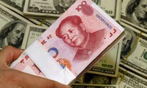 Tỷ giá đồng nhân dân tệ xuống thấp nhất 6 năm