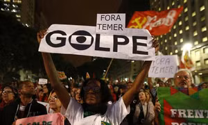 Tuần hành lớn phản đối chính phủ lâm thời Brazil 