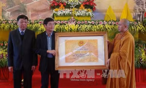 Khánh hạ chùa Hoằng Phúc có lịch sử hơn 700 năm