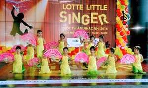 Chung kết cuộc thi “Tài năng âm nhạc nhí Lotte 2016”