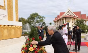 Quan hệ Việt-Lào có ý nghĩa sống còn với an ninh và sự phát triển mỗi nước