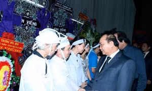 Lễ tang nguyên Phó Chủ tịch Hội đồng Bộ trưởng Nguyễn Văn Chính