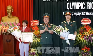 Tuyên dương vận động viên Quân đội dự Olympic Rio 