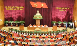Bế mạc Hội nghị Trung ương 4 Khóa XII