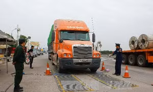 Thủ tướng phê duyệt xây dựng 50 trạm kiểm tra tải trọng xe cố định 