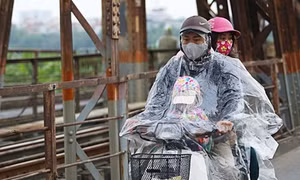 Bắc Bộ trời chuyển rét, mưa bao trùm trên cả nước