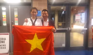 Hồ Thị Kim Ngân đoạt HCV Taekwondo trẻ Thế giới 