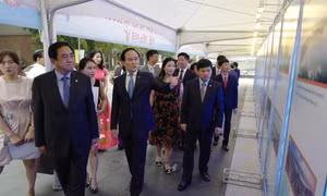 Đoàn đại biểu Hà Nội thăm, làm việc tại Seoul 