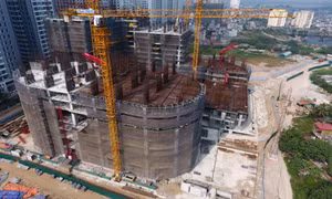 Dự án Sunshine Garden đột ngột dừng thi công, khách hàng lo lắng