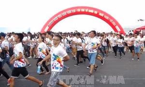 3.000 người trẻ hào hứng tham gia Giải chạy sắc màu tại Hà Nội