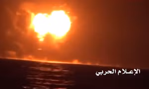 Phiến quân Houthi ra đòn tàn ác vào tàu quân sự UAE
