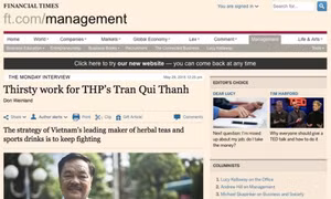 Financial Times thực hiện phóng sự đặc biệt về cuộc đời "vua trà Việt Nam"