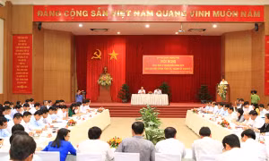 Giao ban các Ban Nội chính Tỉnh ủy, Thành ủy cụm số 2