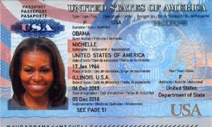 Tin tặc tung hộ chiếu nghi của đệ nhất phu nhân Mỹ Michelle Obama