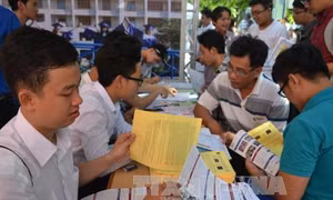 Miễn lệ phí xét tuyển cho thí sinh 4 tỉnh bị sự cố môi trường biển