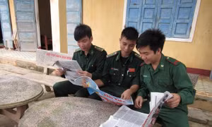 Tết ấm áp của chiến sĩ đảo tiền tiêu