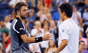 Wawrinka đụng độ Kei Nishikori ở bán kết