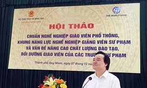Đại học sư phạm phải đi đầu trong nâng cao chất lượng giáo viên