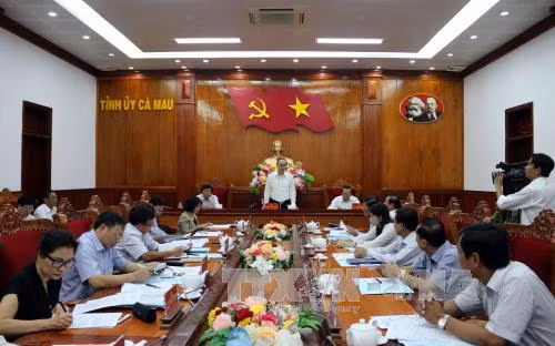 Đồng chí Nguyễn Thiện Nhân: Cà Mau cần phát huy hiệu quả việc quy hoạch, luân chuyển cán bộ ảnh 1
