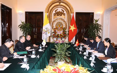 Thông cáo chung Nhóm Công tác Hỗn hợp Việt Nam- Tòa thánh ảnh 1