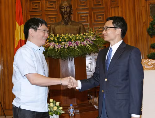 Phó Thủ tướng Vũ Đức Đam tiếp đoàn các nhà báo ASEAN ảnh 1
