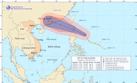 Bão Doksuri đang tiến gần Biển Đông ảnh 1